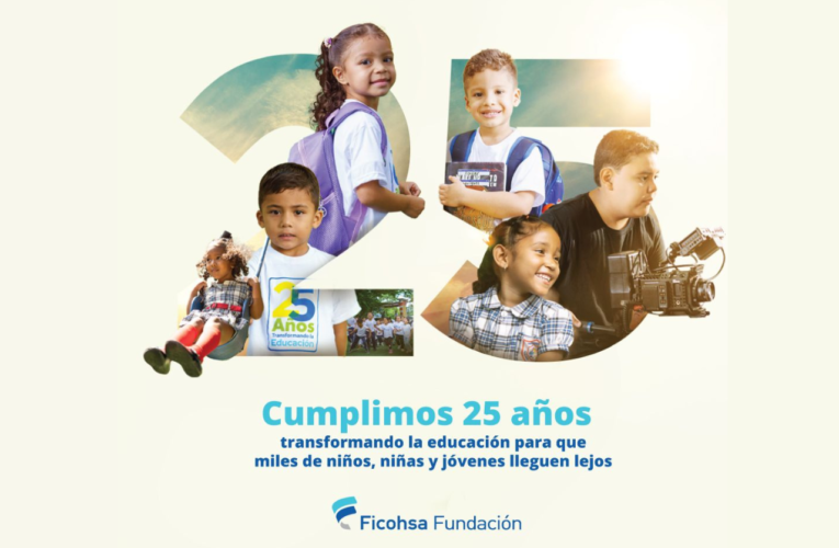 Camilo Atala celebra lo 25 años de avances educativos con Fundación Ficohsa
